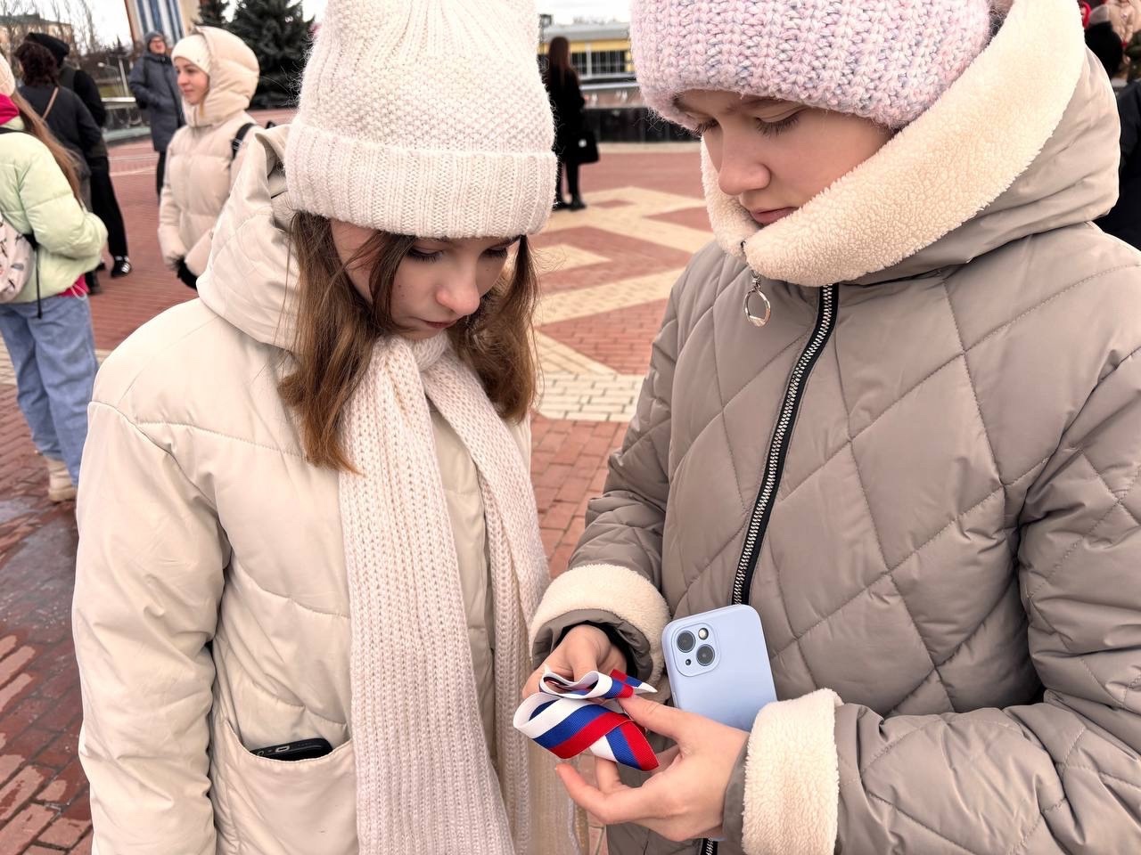 Первые лицея на торжественном мероприятии, посвященном Дню народного единства.